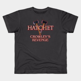 Hatchet V Fake Logo Kids T-Shirt